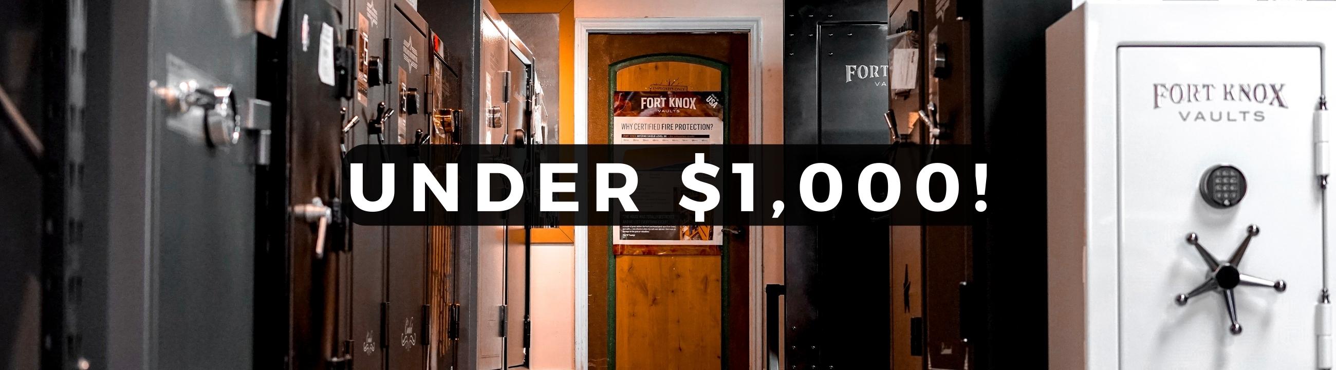 Safes Under $1,000