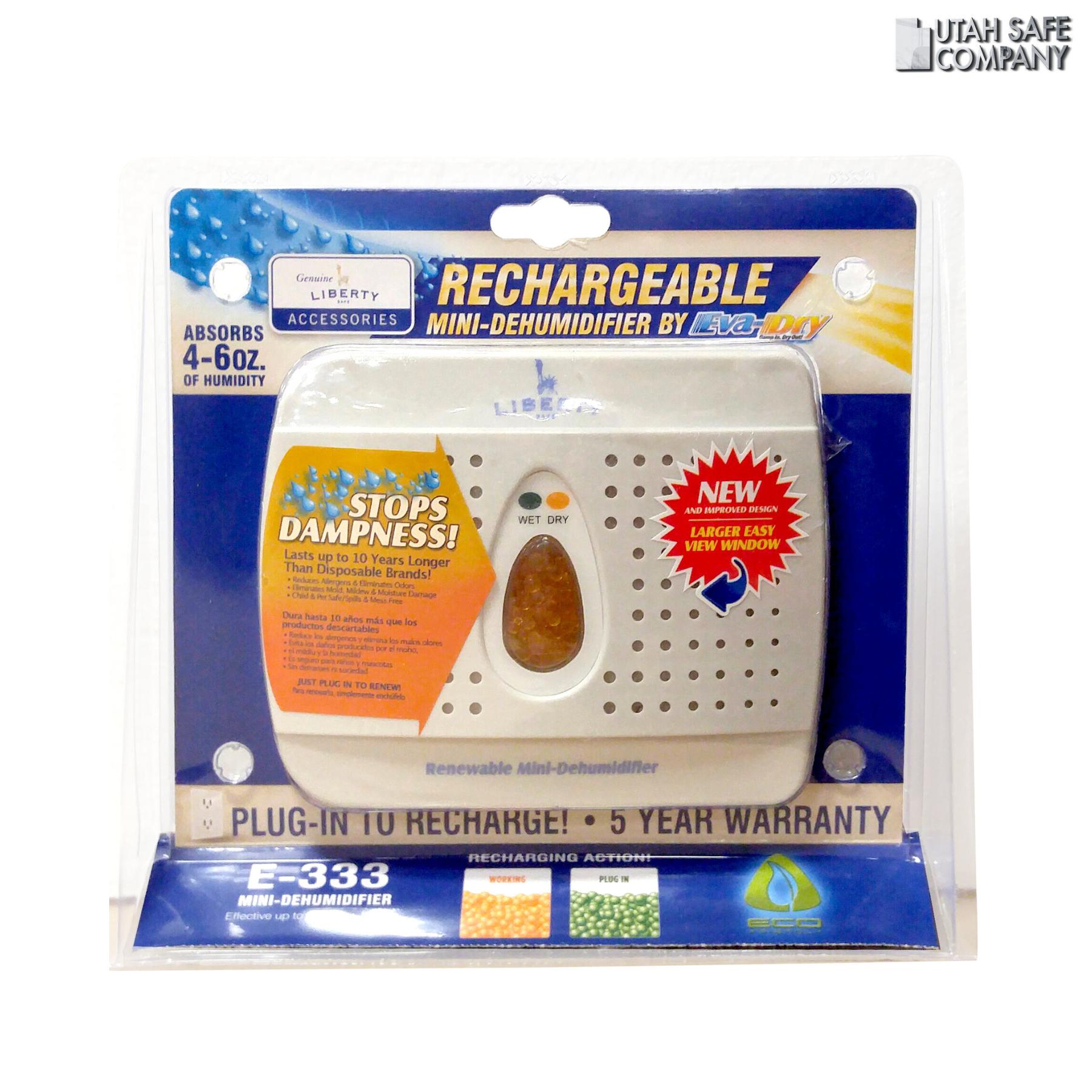 Rechargeable Eva-Dry Dehumidifier - Utah Safe Company