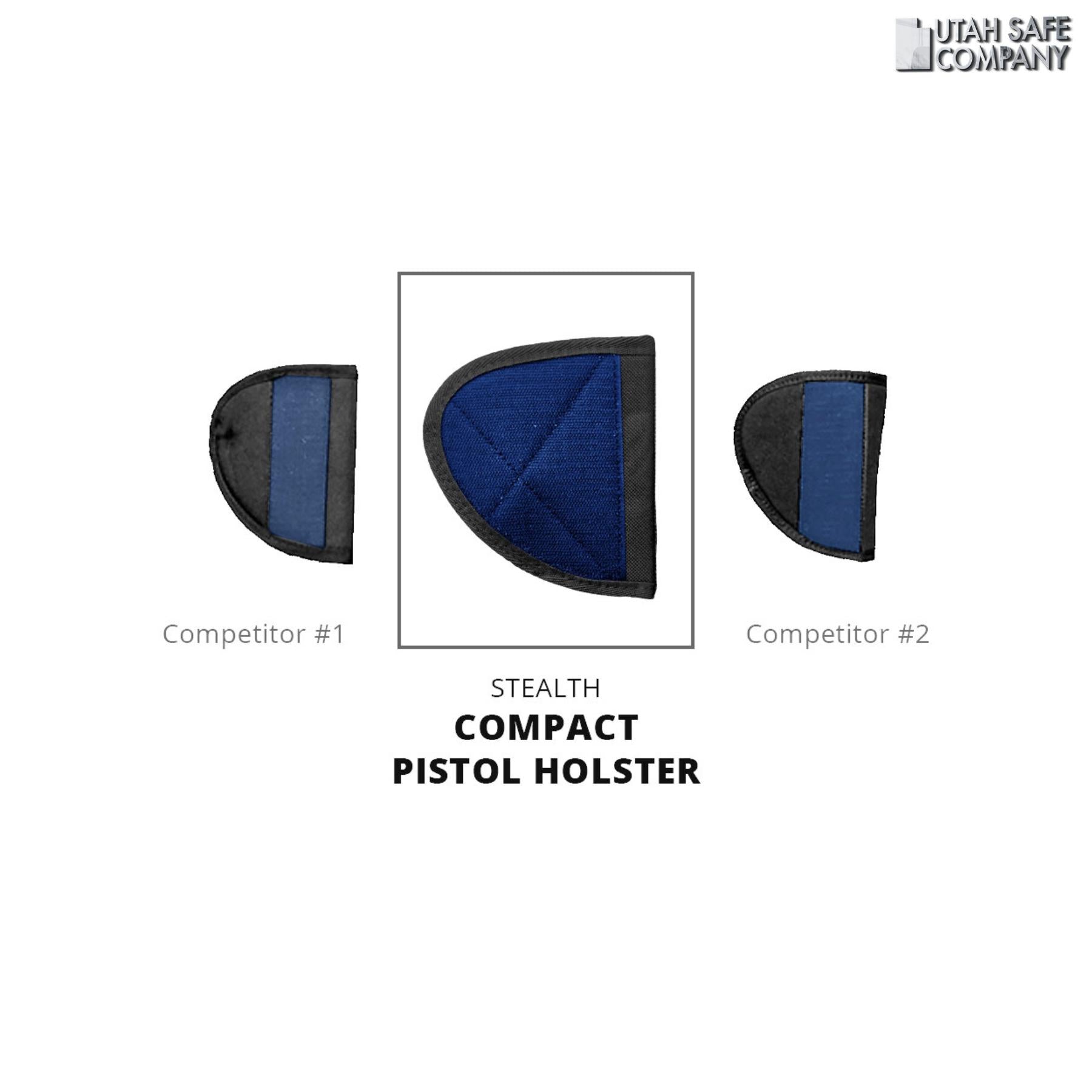 Stealth Compact Velcro Pistol Holster - Utah Safe Company