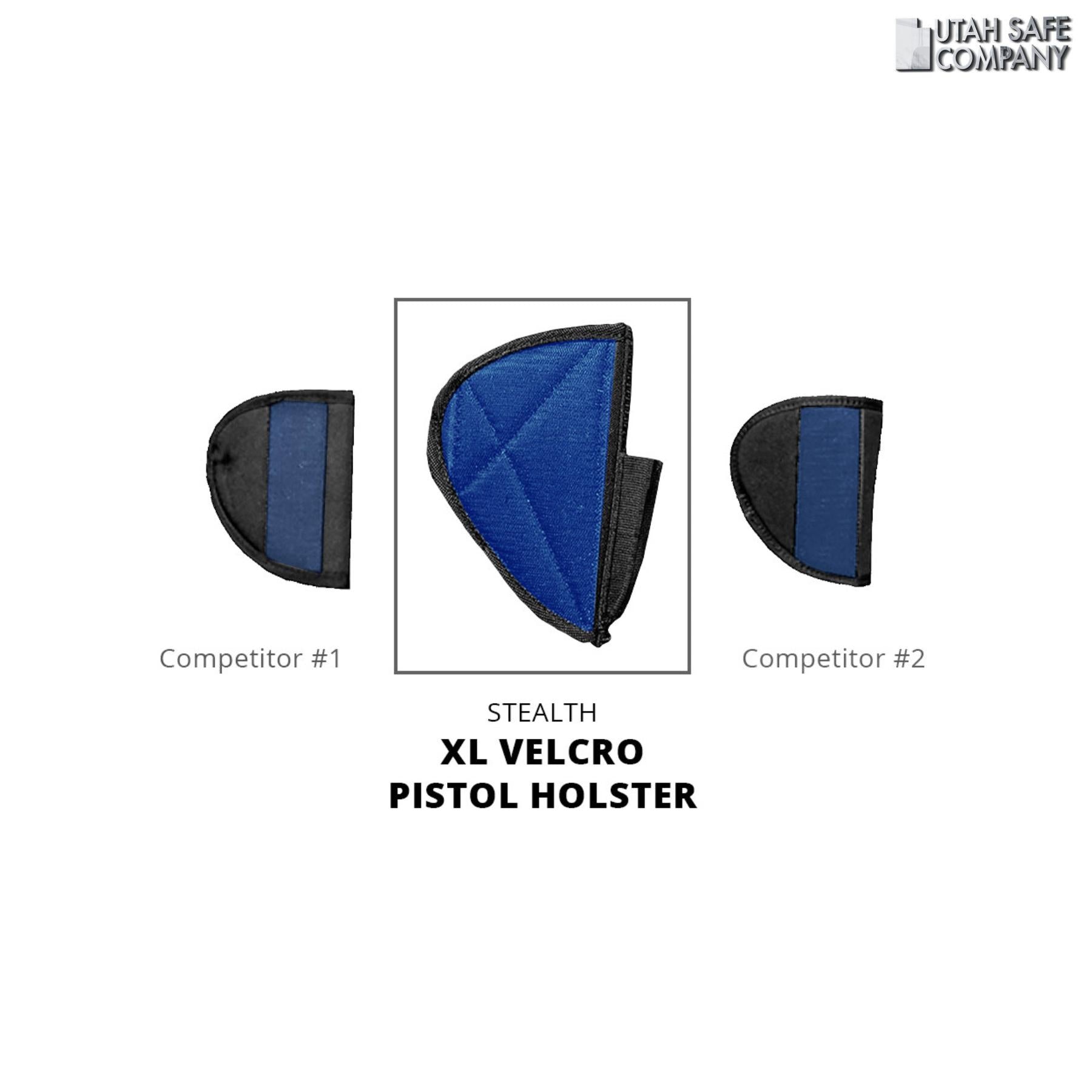 Stealth XL Velcro Pistol Holster - Utah Safe Company