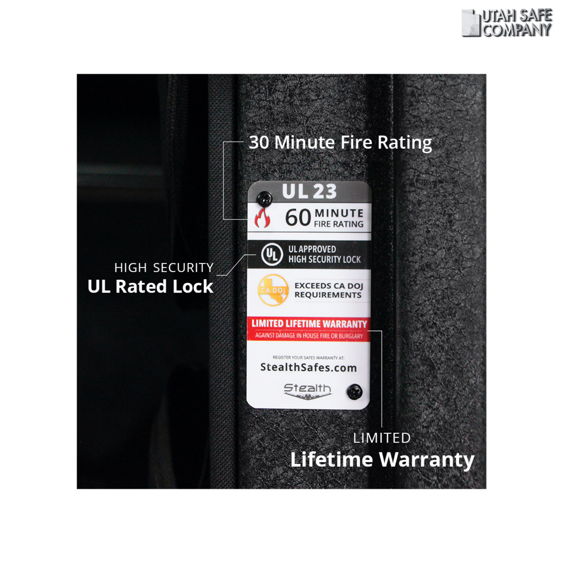 Stealth UL23 - Utah Safe Company