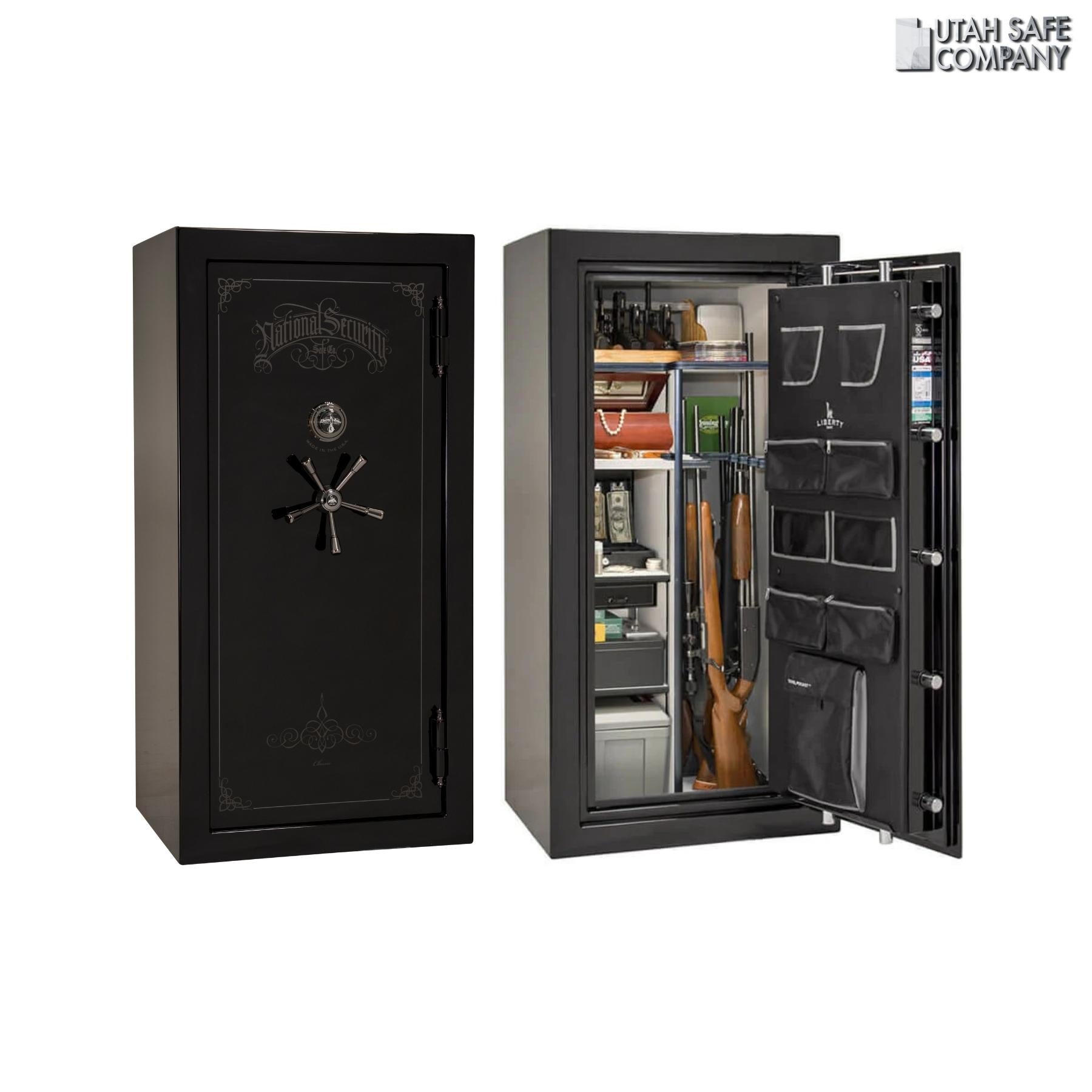 National Classic Plus 25 Gun Safe - Utah Safe Company