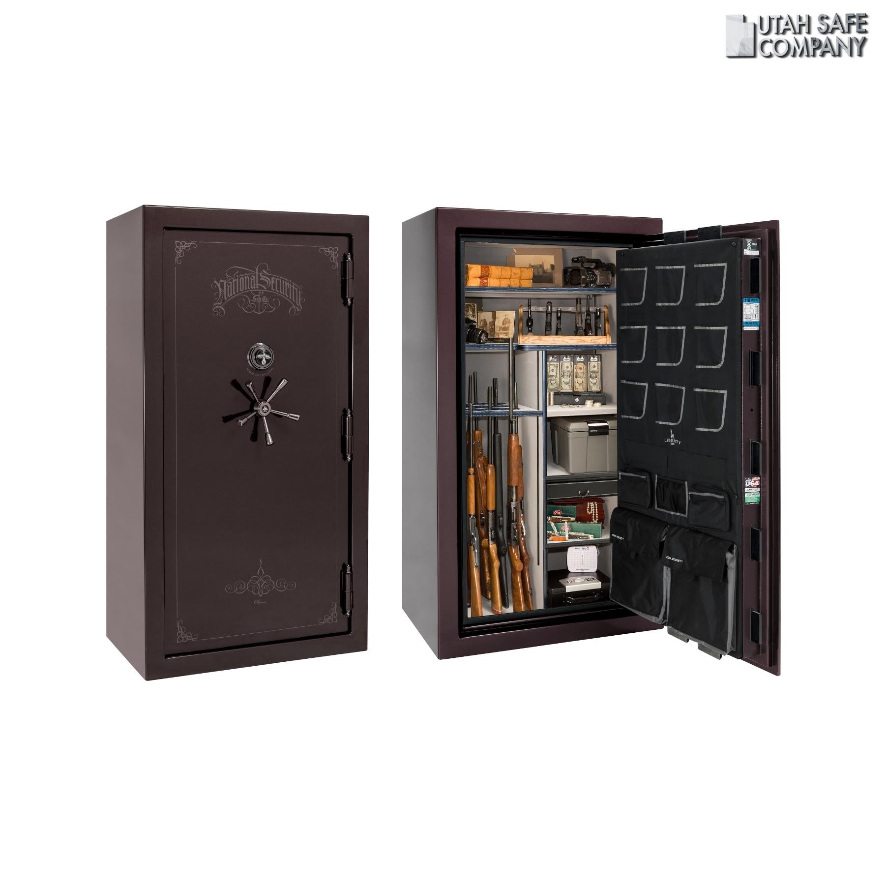 Liberty National Classic Plus 40 Gun Safe - Utah Safe Company