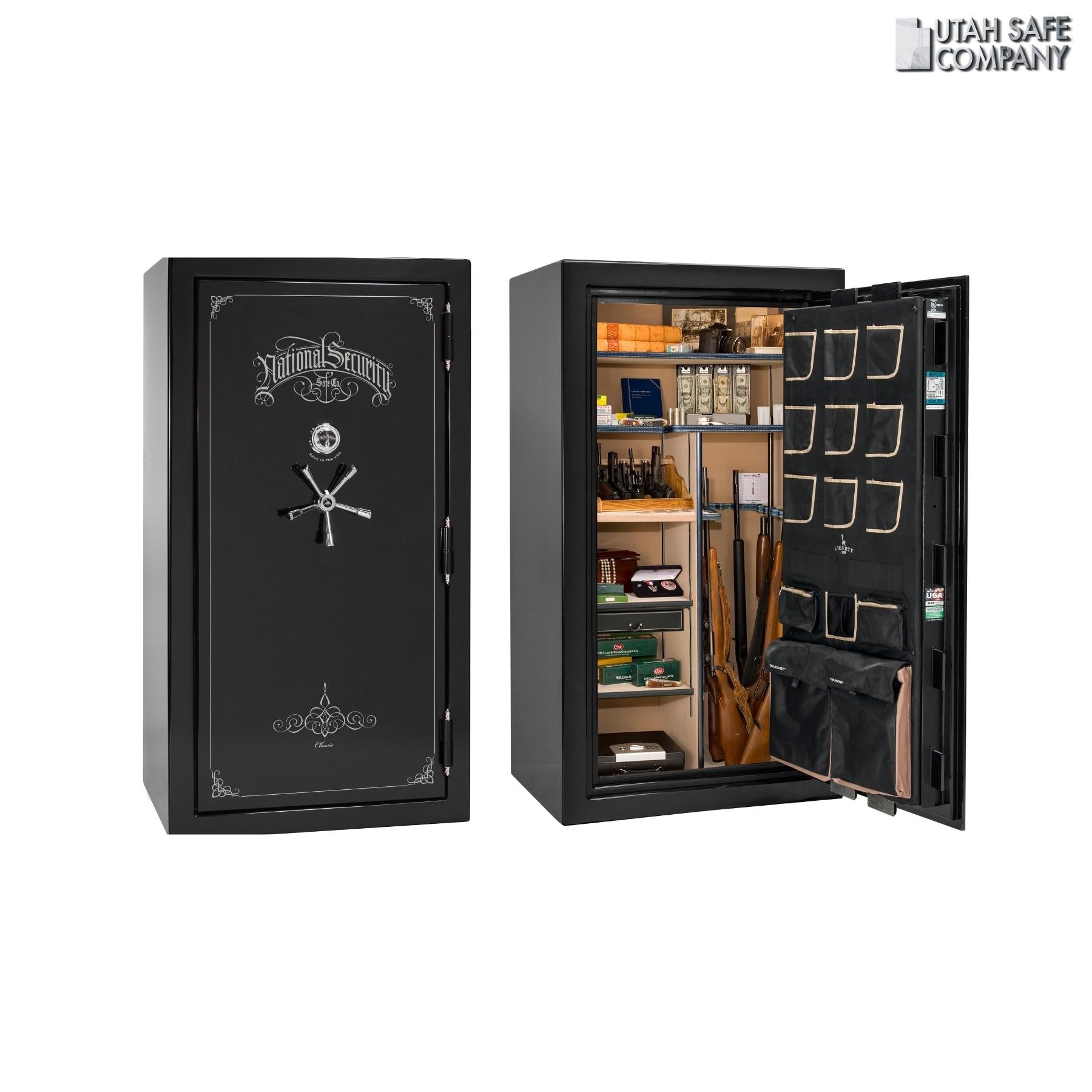 Liberty National Classic Plus 40 Gun Safe - Utah Safe Company