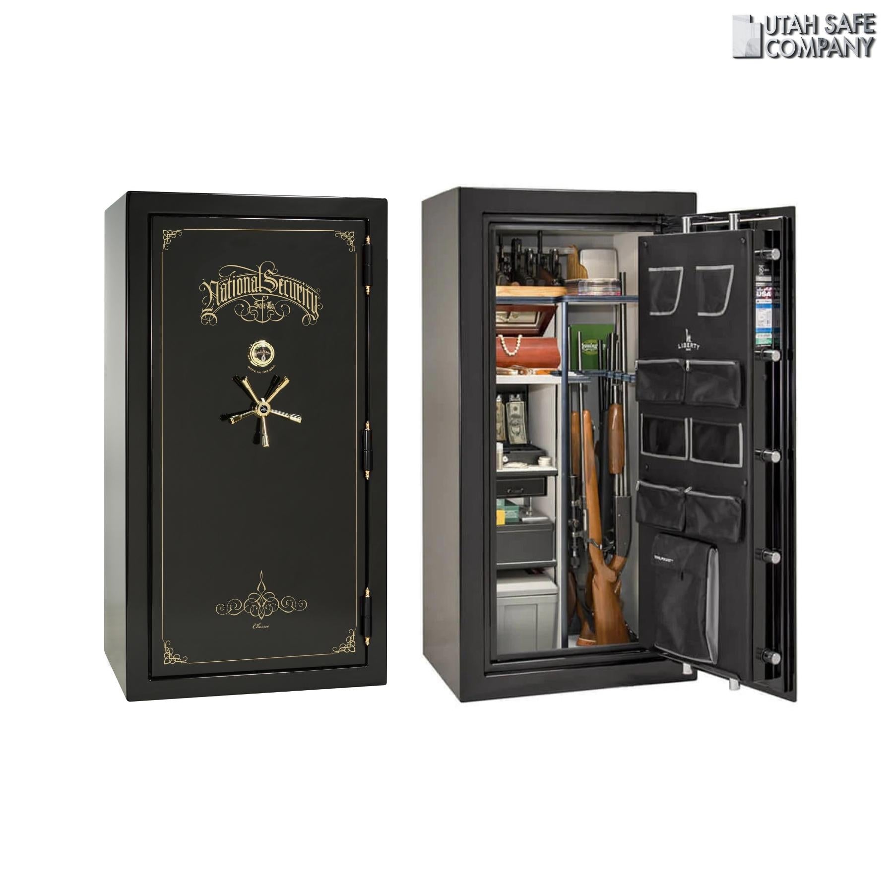 Liberty National Classic Plus 40 Gun Safe - Utah Safe Company