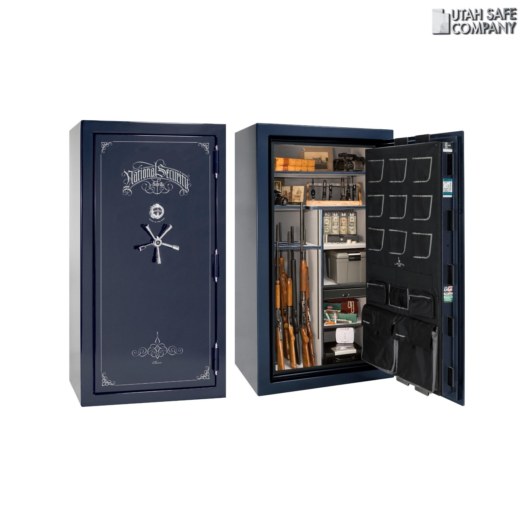 Liberty National Classic Plus 40 Gun Safe - Utah Safe Company