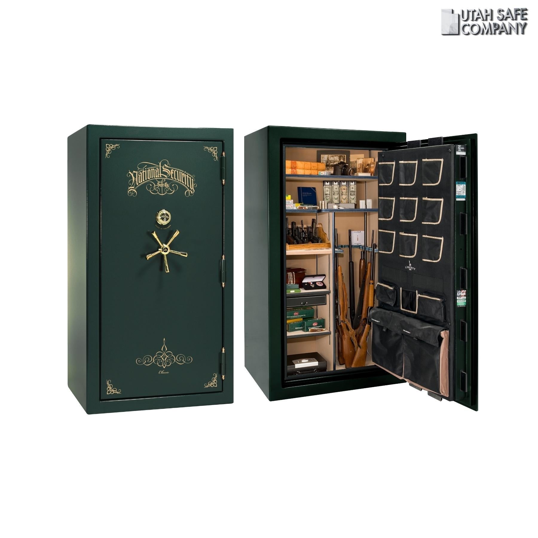 Liberty National Classic Plus 50 Gun Safe - Utah Safe Company