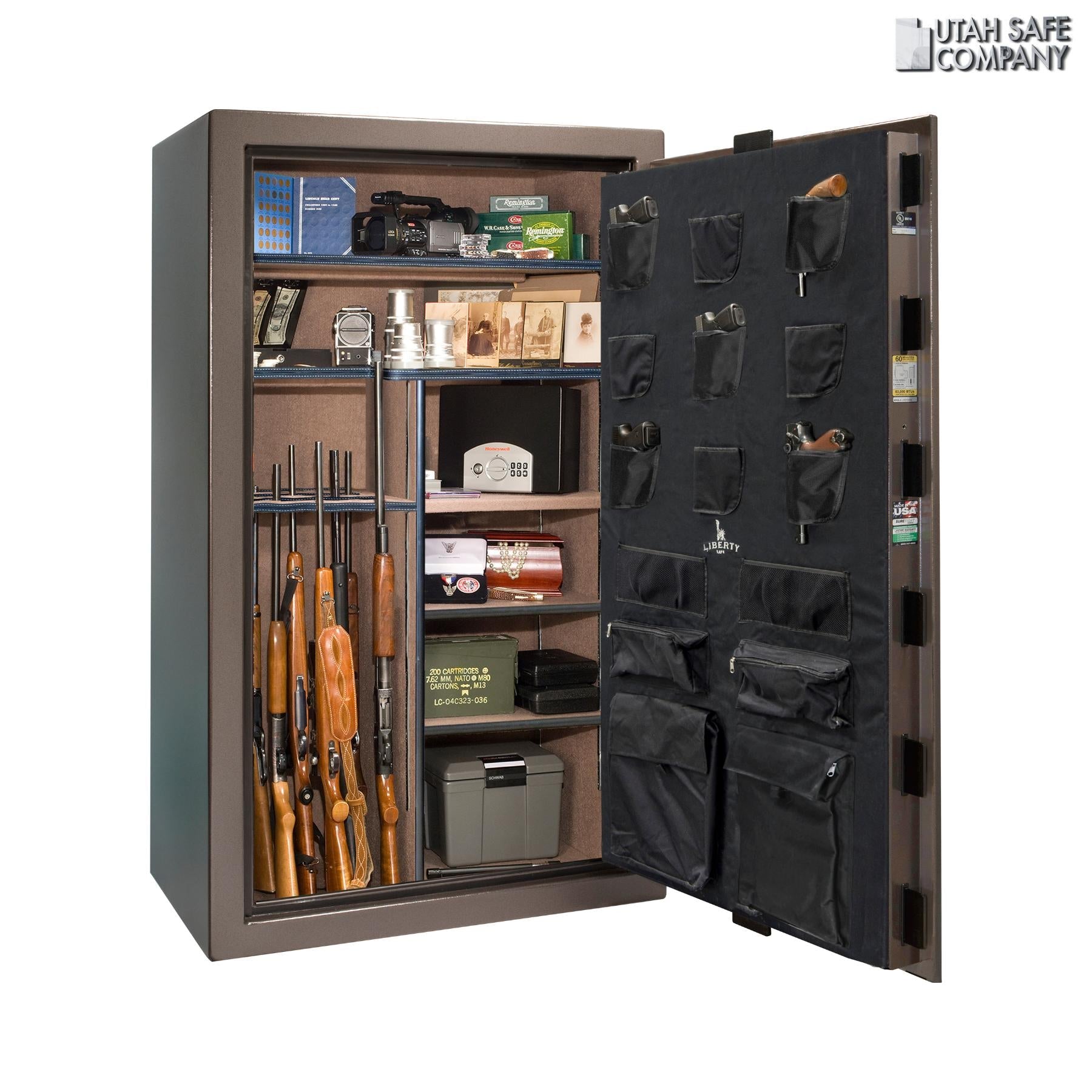 Liberty Colonial 50 Gun Safe - Utah Safe Company