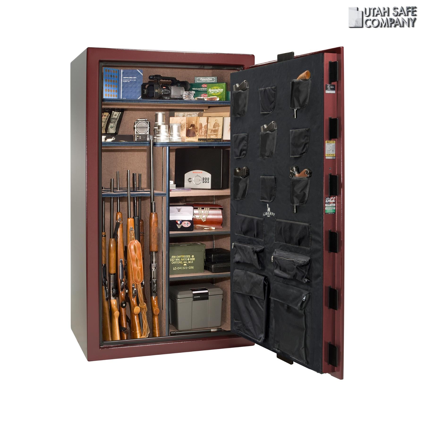 Liberty Colonial 50 Gun Safe - Utah Safe Company
