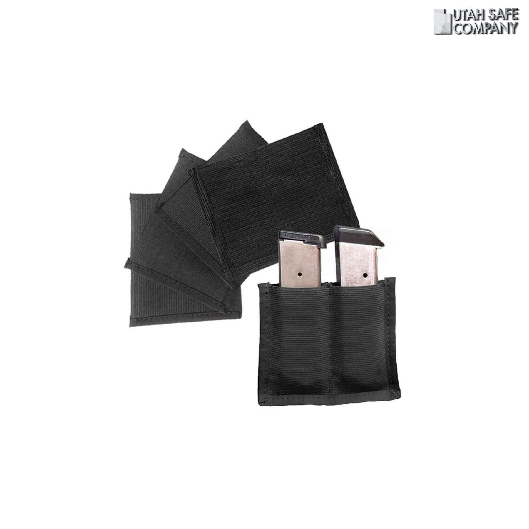 Stealth Velcro Double Magazine Pouch - Utah Safe Company