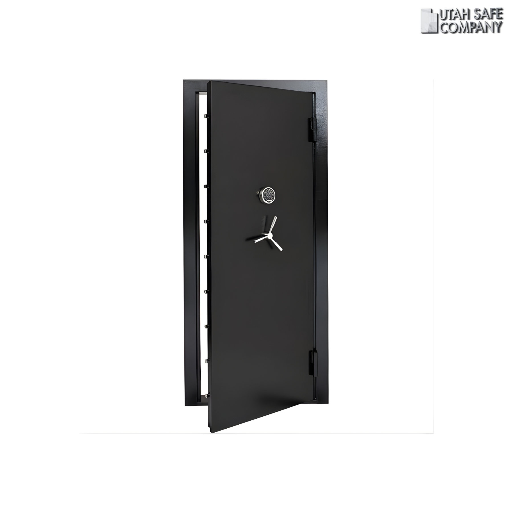 SnapSafe 32 Inch Outswing Vault Door, Black